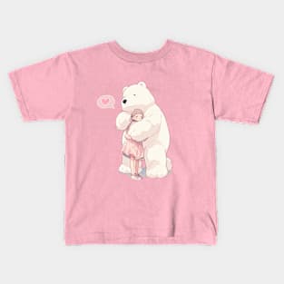 Free Bear Hug Kids T-Shirt